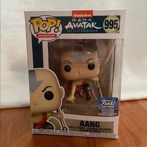 Metallic Aang Pop Funko Hollywood Exclusive